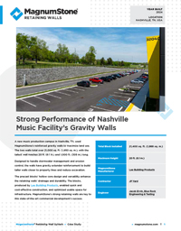 Case Study Nashville Retaining Walls