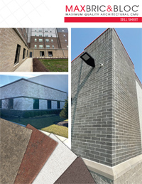 MaxBric & Bloc Sell Sheet