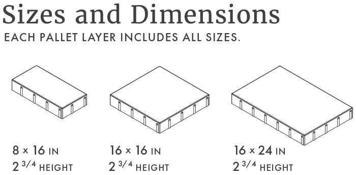 county materials grand reverence pavers dimensions