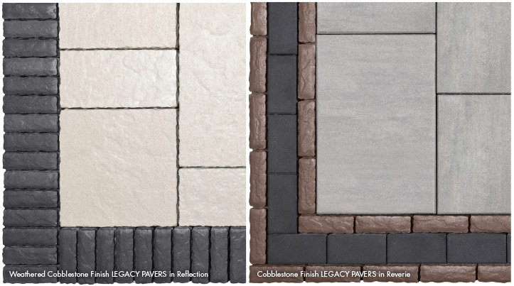 county materials legacy pavers styles